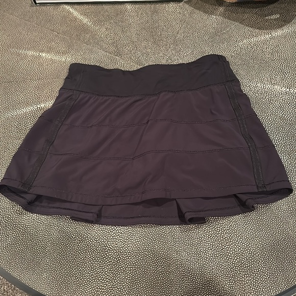 Lululemon Pace Rival Skirt black size 4 - Picture 3 of 6